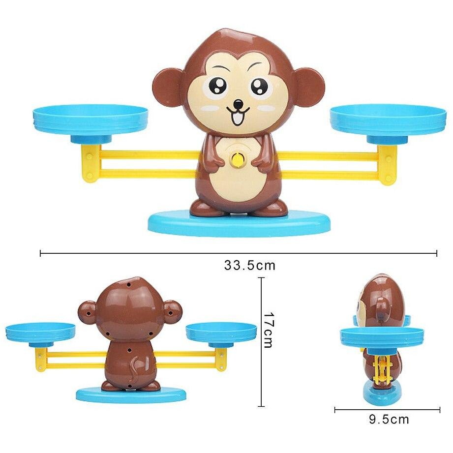 Calcul ludique avec la balance des singes – MonkeyMath