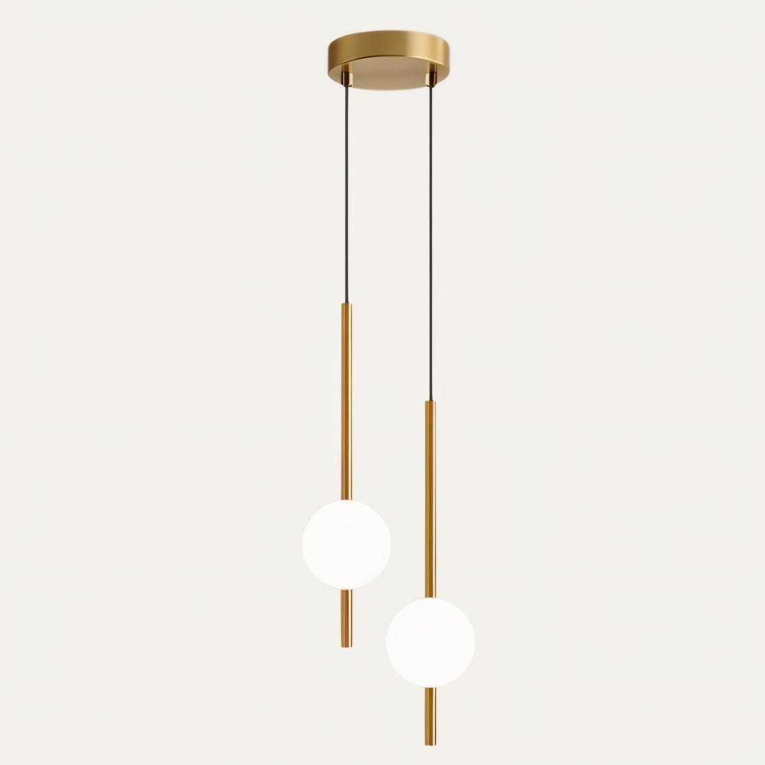 Suspension LED - Design Moderne avec Hauteur Ajustable - Idéal pour l'Éclairage de l'Îlot de Cuisine et de la Salle à Manger