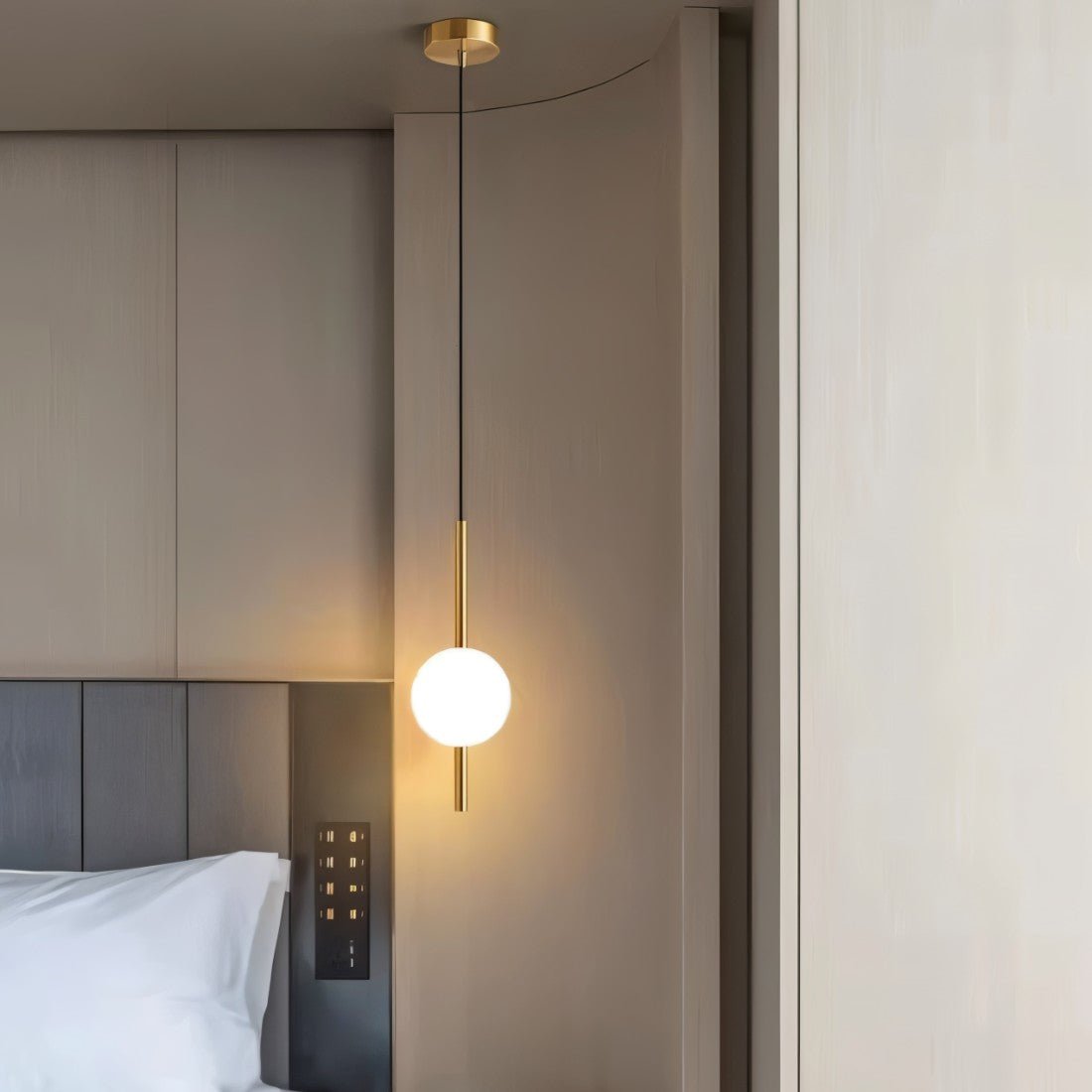 Suspension LED - Design Moderne avec Hauteur Ajustable - Idéal pour l'Éclairage de l'Îlot de Cuisine et de la Salle à Manger