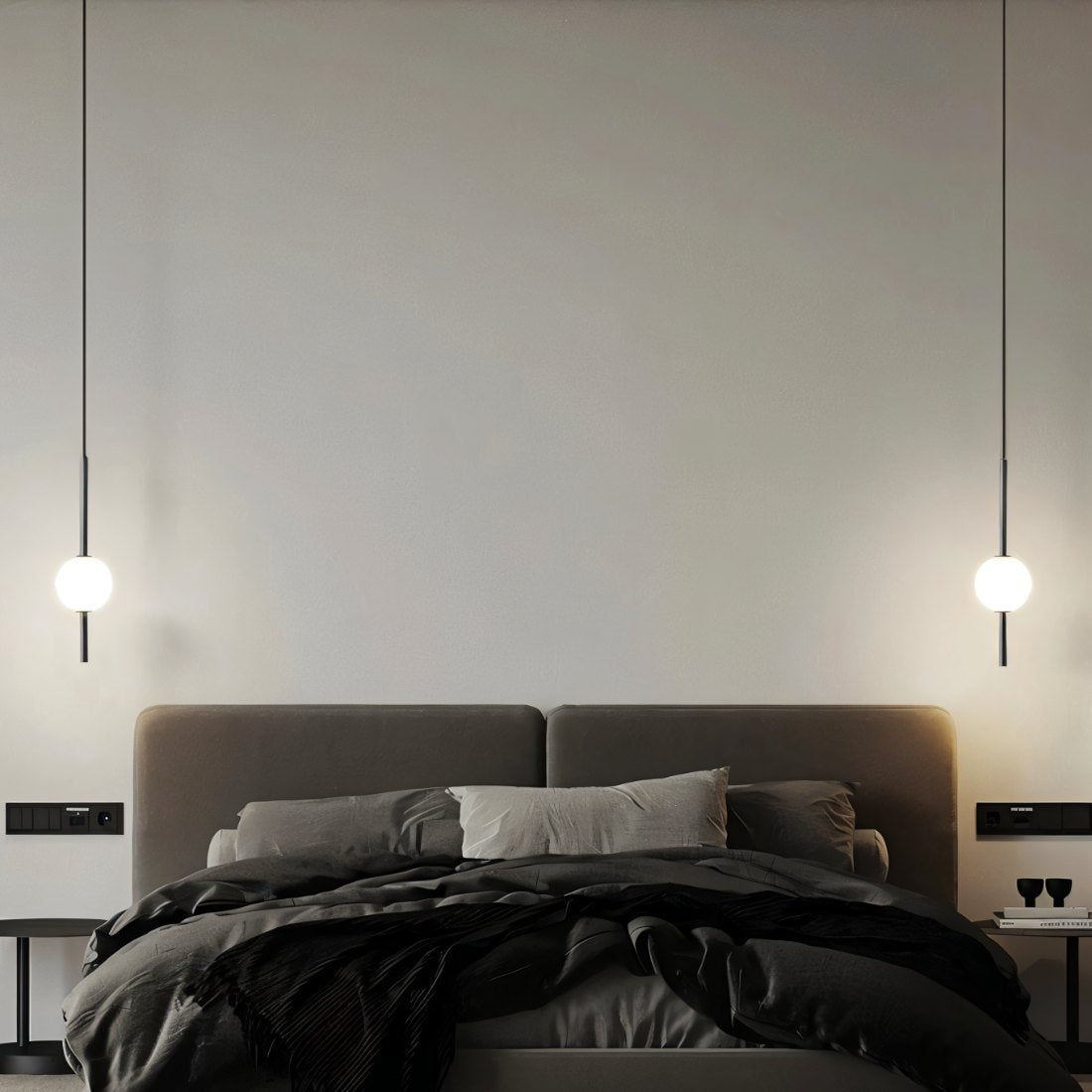 Suspension LED - Design Moderne avec Hauteur Ajustable - Idéal pour l'Éclairage de l'Îlot de Cuisine et de la Salle à Manger