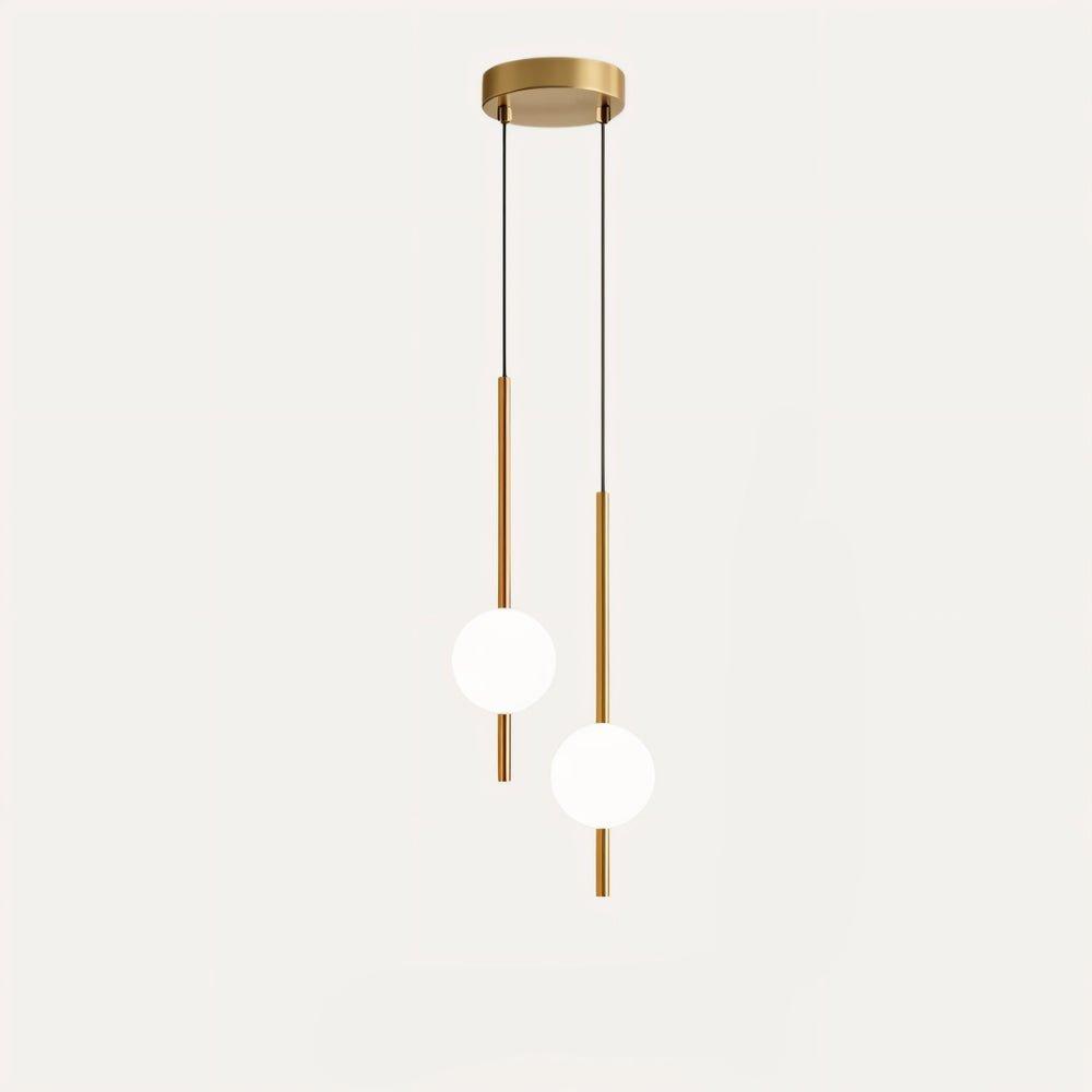 Suspension LED - Design Moderne avec Hauteur Ajustable - Idéal pour l'Éclairage de l'Îlot de Cuisine et de la Salle à Manger