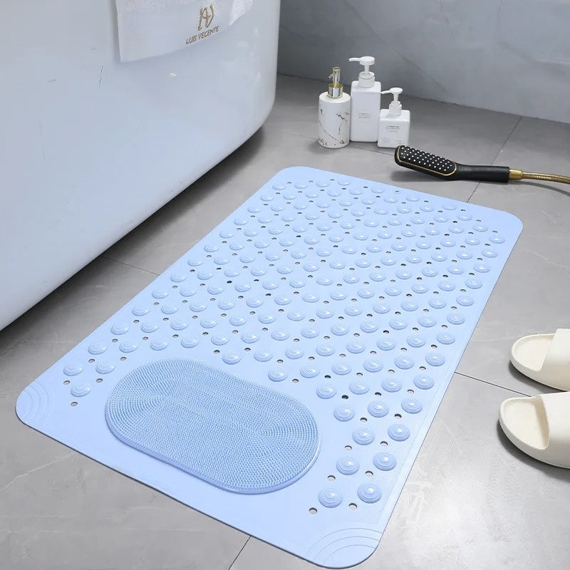 Tapis de Douche Antidérapant | Gommage pour Pieds | Douche en Toute Sécurité
