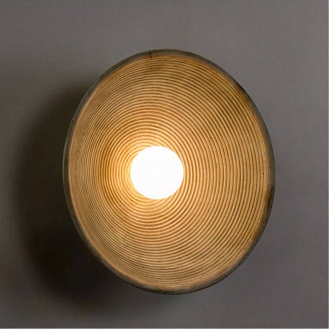 Applique Murale Ronde Scandi Retro – Lumière Ambiance pour Chaque Chambre