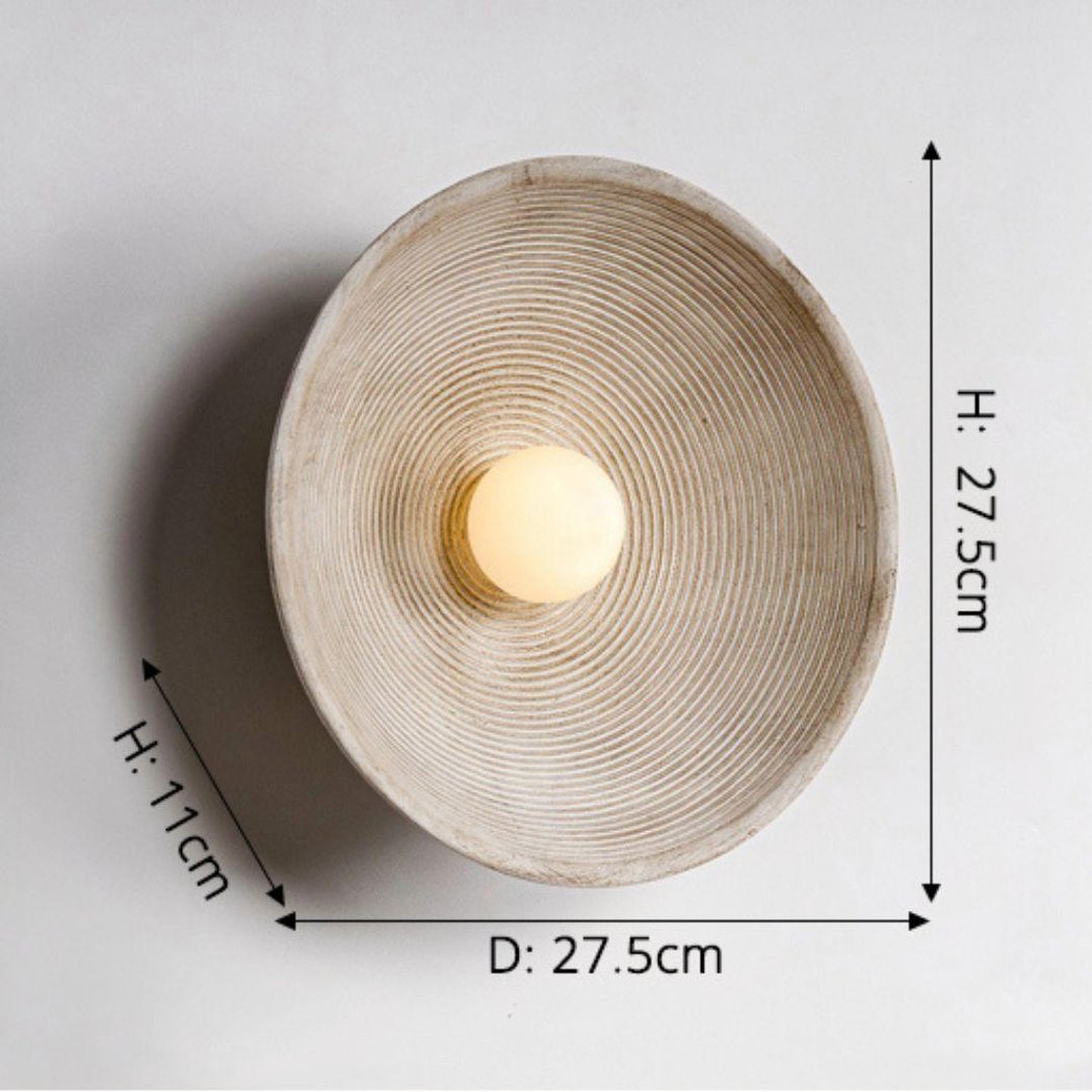 Applique Murale Ronde Scandi Retro – Lumière Ambiance pour Chaque Chambre