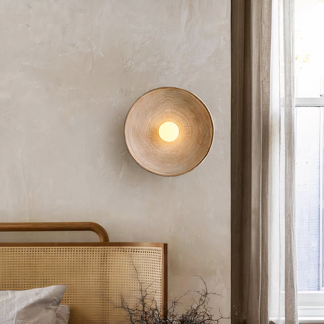 Applique Murale Ronde Scandi Retro – Lumière Ambiance pour Chaque Chambre