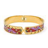 Bracelet géode charme doré