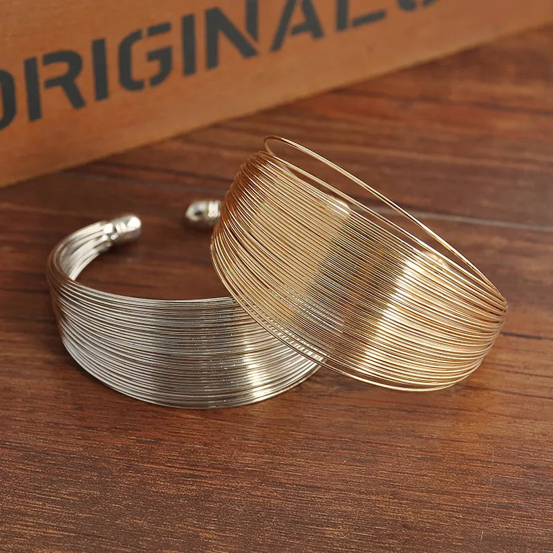Bracelet multi-brins en or