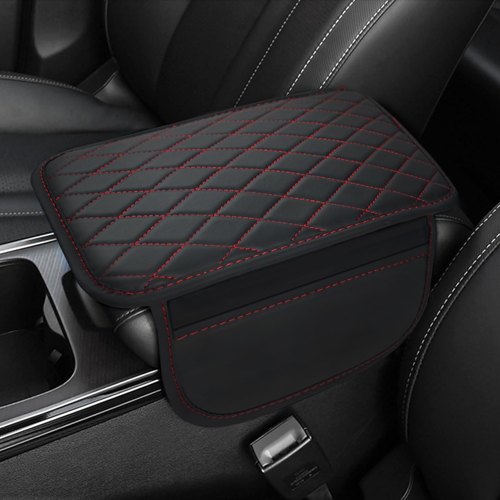 Tapis de bras en PU cuir pour voiture