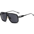Lunettes de soleil aviateur pour hommes avec cadre en alliage et protection UV