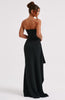 Ayla | Robe Maxi Off-Shoulder avec Fente Haute | Robe de Soirée Élégante Fente Haute Robe Maxi Off-Shoulder Femme Robe de Fête Gala Mariage