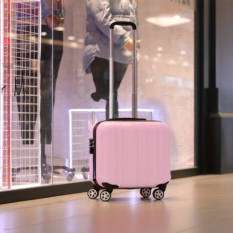 Valise élégante de 18 pouces – Valise cabine aéronautique avec roues spinner silencieuses et construction robuste
