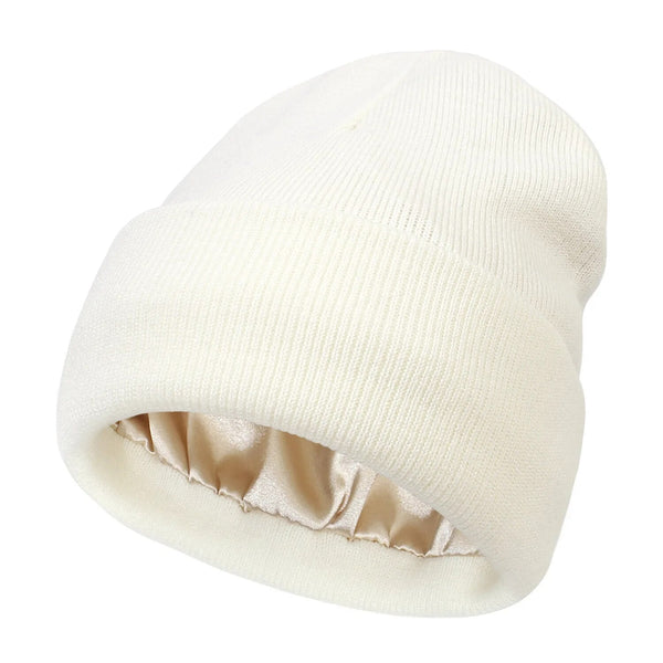Bonnet d'Hiver avec Doublure en Soie - Noor