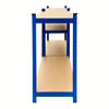 EliteStorage Rayonnage métallique à usage intensif | Une résistance exceptionnelle avec une capacité de 875 kg, parfait pour l'organisation du garage, de l'atelier et du bureau