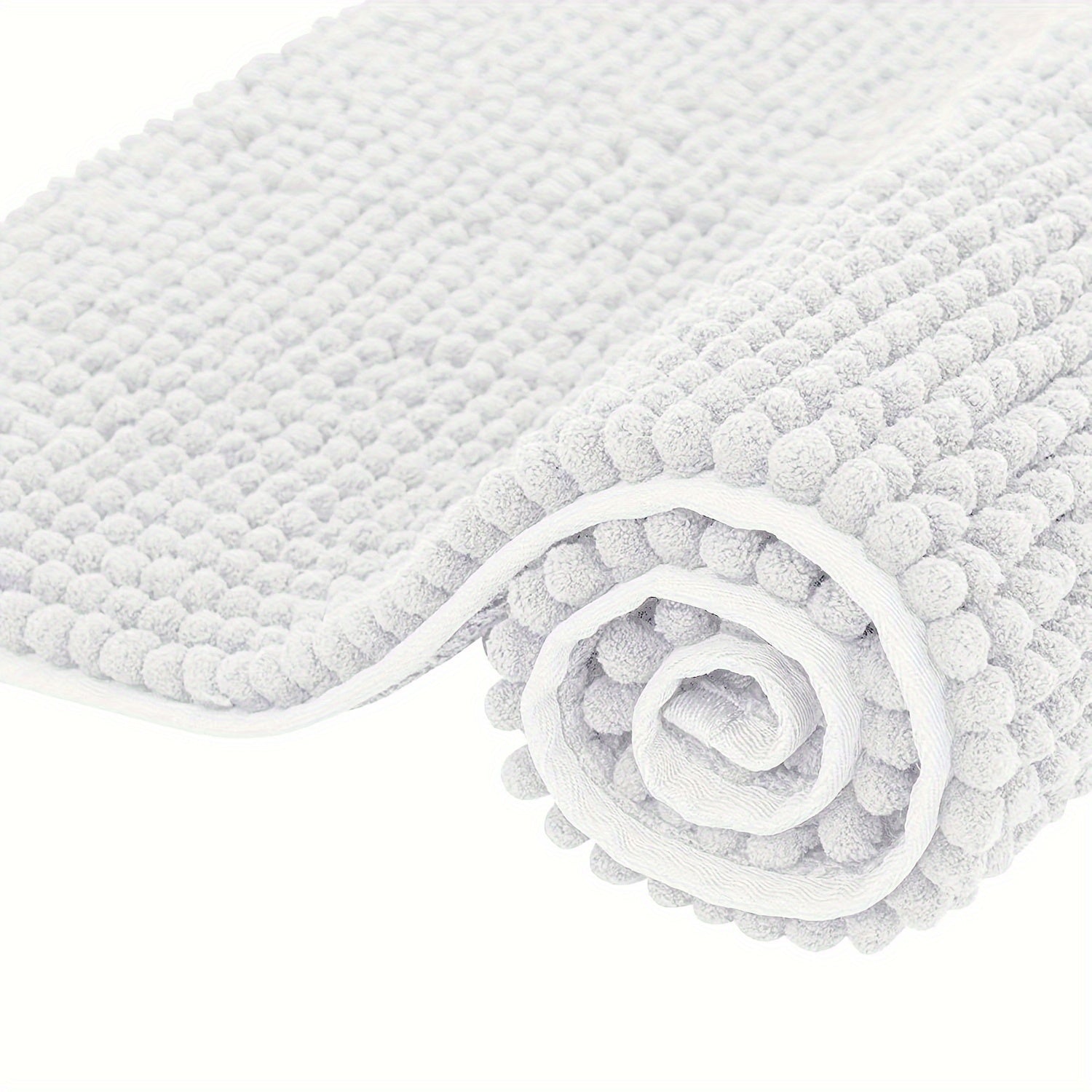 Tapis de Bain en Chenille Ultra-Doux – Parfait pour la Salle de Bain ou l'Entrée