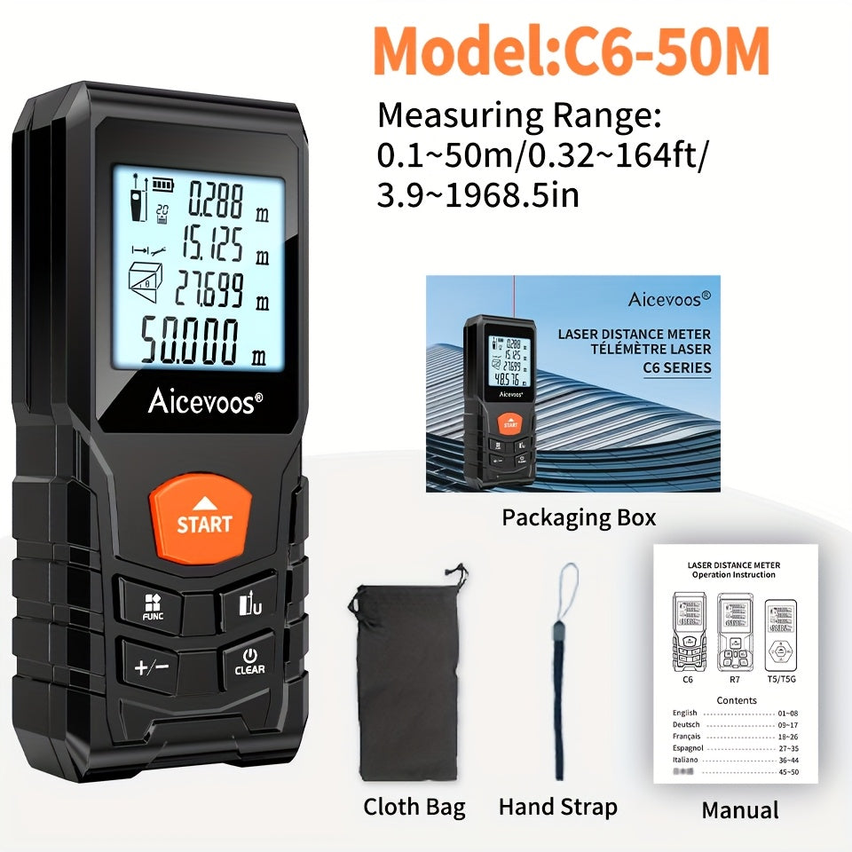 Télémètre Laser Compact – Instrument de Mesure Précis et Robuste