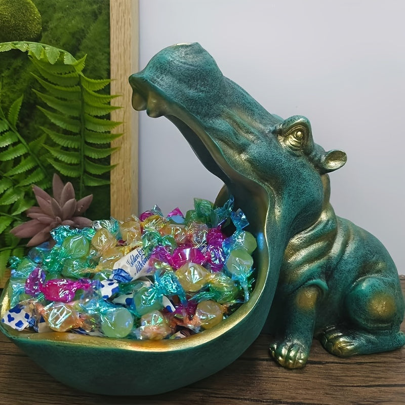 Bac Hippopotame Amusant - Pratique et Humoristique pour Votre Intérieur