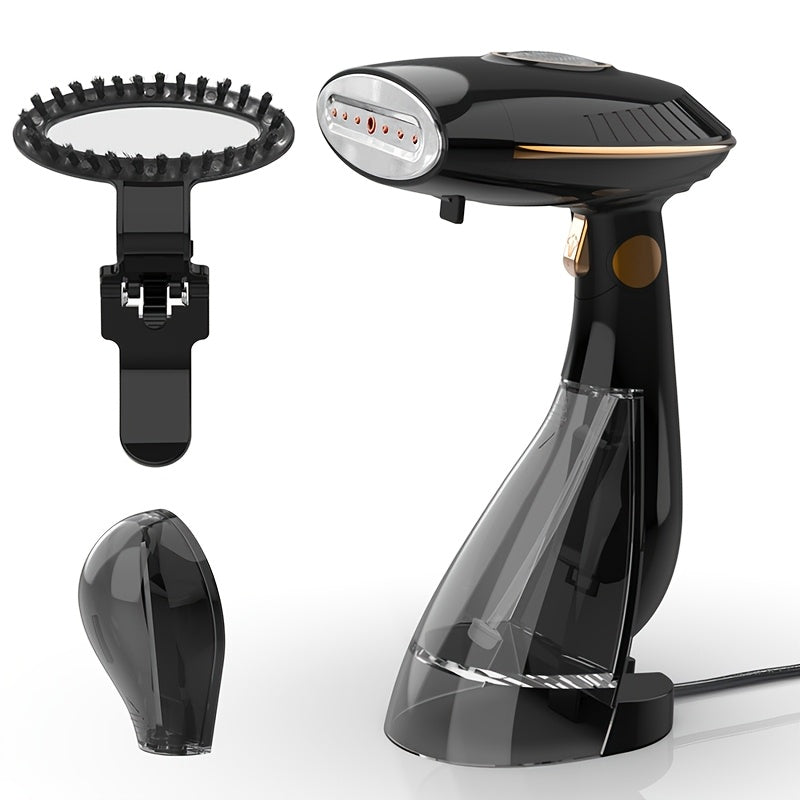 LuxeSteam Elite Steamer à Vêtements Portable | 1500W montée en température rapide, grand réservoir, arrêt automatique pour un retrait des plis sans effort