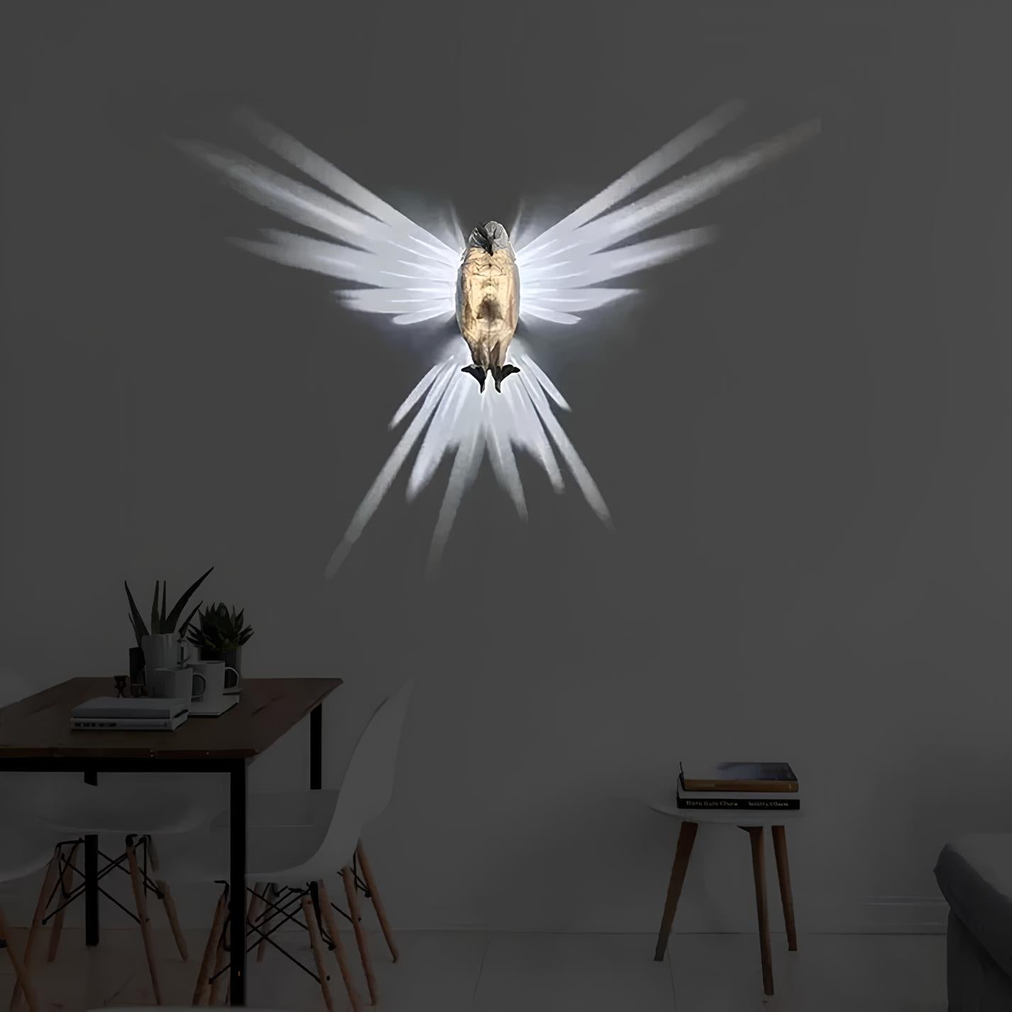 Applique Murale LumaWings - Ailes Illuminées