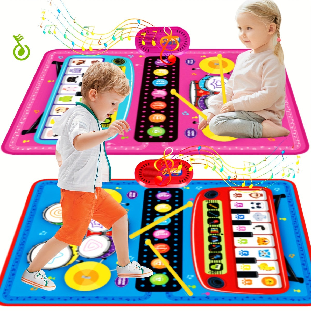 Tapis de Jeu Musical Coloré - Pour une Expérience Musicale Créative