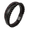 Bracelet bouclier serei | Embrassez la sérénité avec le bracelet SereneShield, composé de pierres d'hématite connues pour leurs propriétés anti-stress.