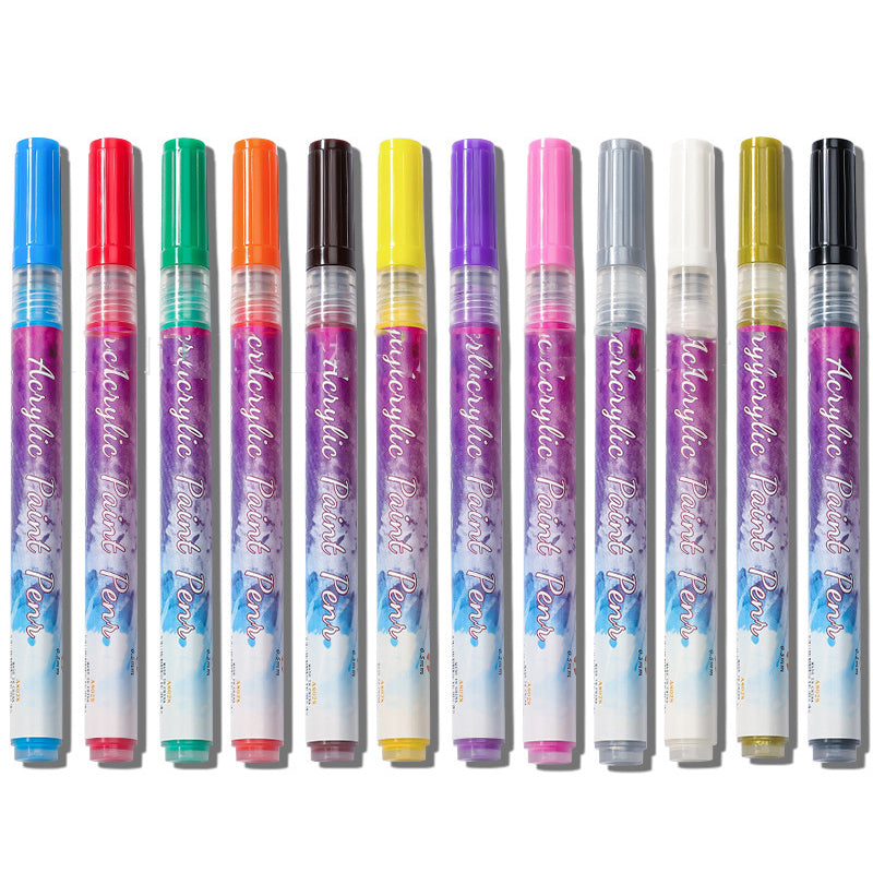 Stylos de Peinture Acrylique Créatifs - Pour l'art et la créativité