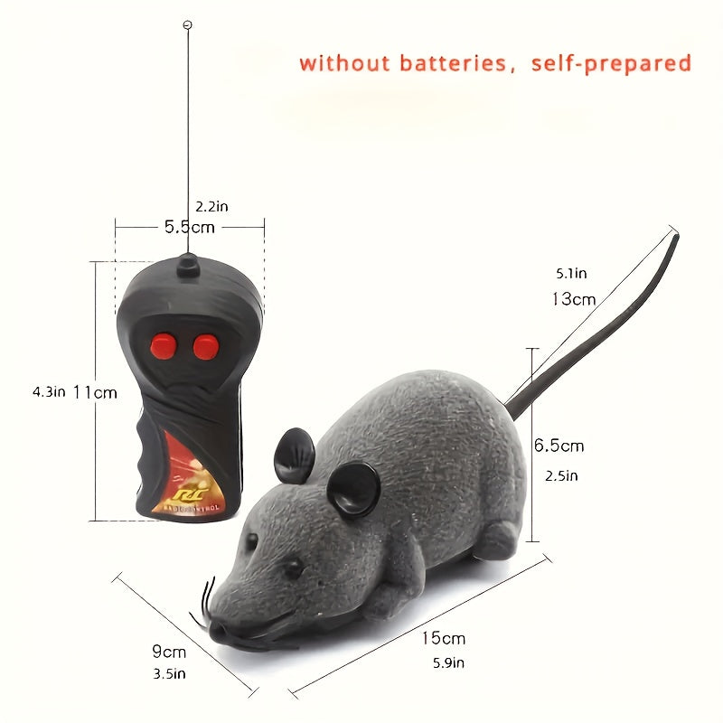 Souris Télécommandée pour Chats – Idéale pour le Plaisir de Jouer et les Blagues