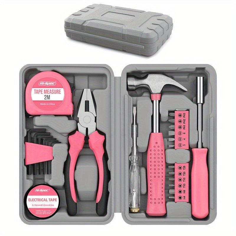 RegalCraft Luxe Ensemble d'Outils | Outils manuels essentiels pour des projets DIY élégants et l'entretien des véhicules