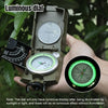 Boussole Militaire TrekGuard – Étanche et Éclairée pour une Navigation Précise