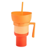 SipSnack Premium Tasse à boire | Gobelet 2-en-1 pour les snacks et les boissons, étanche aux éclaboussures et aux fuites, parfait pour les sous-bois.