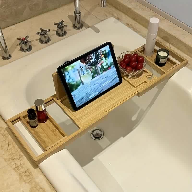 Support de baignoire en bambou de luxe – ZenBath