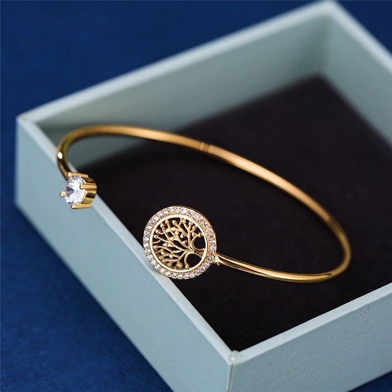 Bracelet Arbre de Vie Ajustable – Gaia