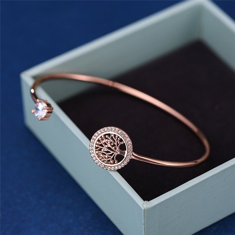 Bracelet Arbre de Vie Ajustable – Gaia