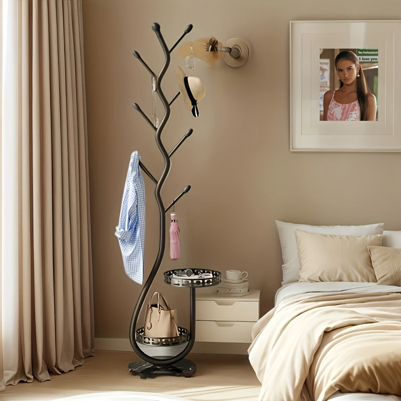 BranchLine Porte-Manteau Debout – Rangement Intelligent et Élégant