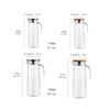 AquaElegance Carafe de Luxe avec Couvercle | Ustensiles de boisson durables et élégants pour un usage quotidien