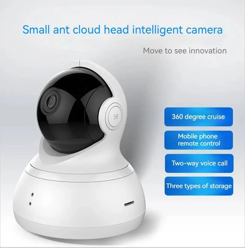Caméra de Babyphone - Vision Nocturne 360° - Audio Bidirectionnel