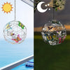 Lanterne à Boule Papillon Solaire LuxeGlow | Lumière de jardin LED enchanteresse pour une ambiance extérieure captivante