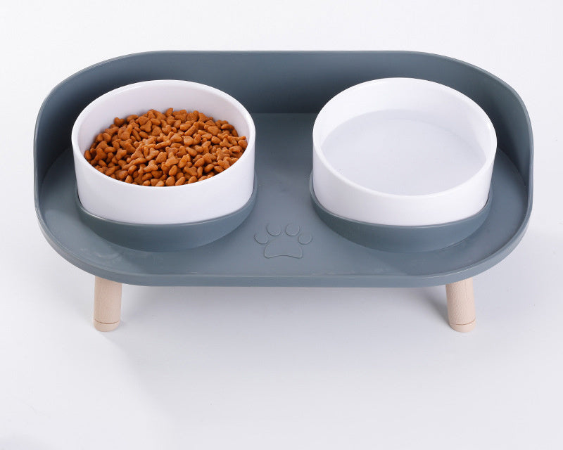 Bols Élevés Doubles pour Animaux de Compagnie – Repas Confortable et Sain pour Chats et Chiens