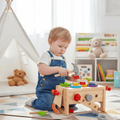 Boîte à outils WoodCraft Kids – Boîte à outils en bois pour jeux créatifs et développement moteur dès 6 mois