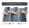 Tapis Nordica - Tapis de Porte PVC Moderne avec Antidérapant & Élimination de Sable