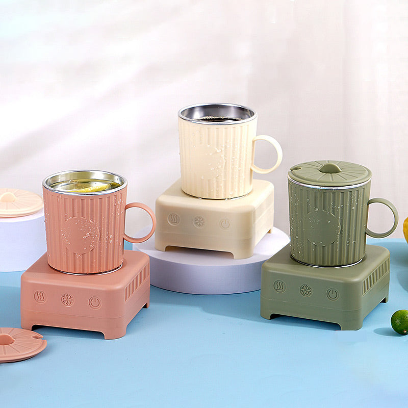 Tasse Intelligente avec Refroidissement Rapide et Effet de Chaleur - ThermoMug