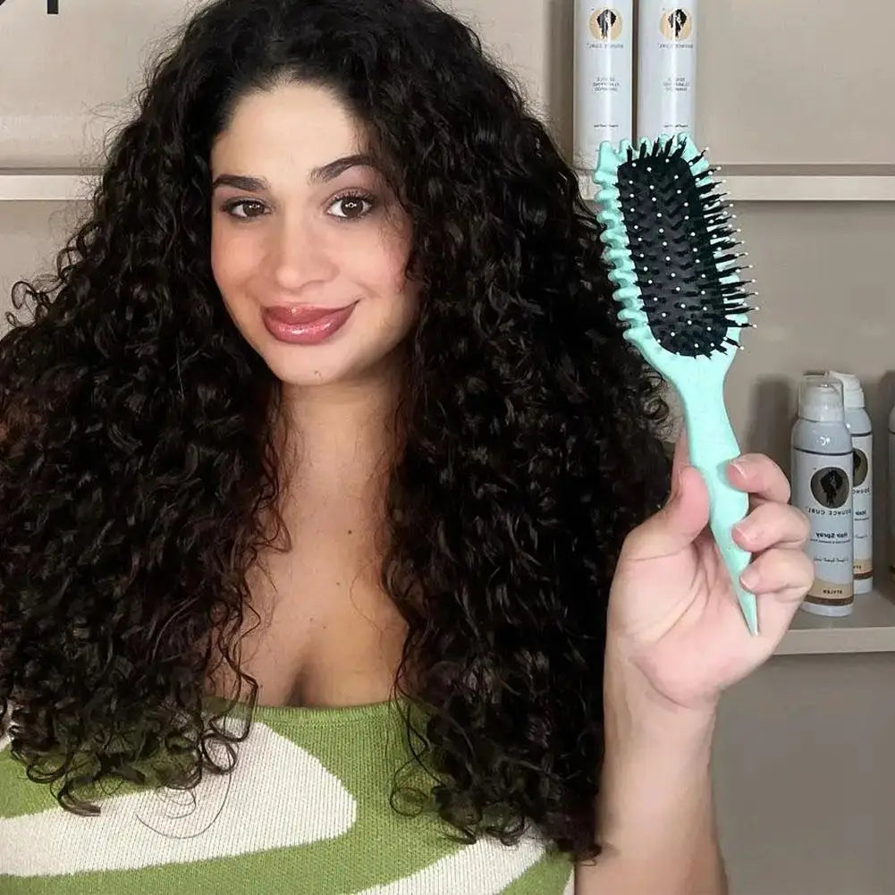 Brosse à cheveux LuxeCurl | Des boucles parfaites sans dommages pour tous les types de cheveux