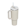 Tasse isolante avec poignée et paille - ChillMate