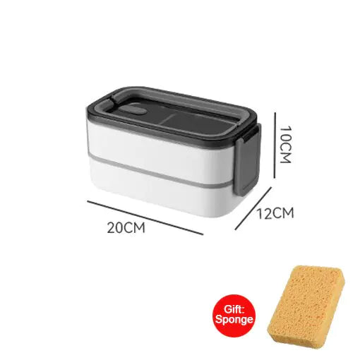Bento-Lunchbox en Acier Inoxydable à 2 Couches - MealMate
