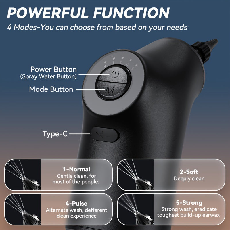 AquaClean Nettoyeur d'oreilles – Élimination de l'eau auriculaire en toute sécurité et confort