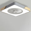 Ventilateur de Plafond LED Moderne Sans Cadre – Refroidissement Élégant et Silencieux avec Télécommande