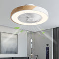 Lumière de Ventilateur de Plafond Intégré à LED Sans Lame