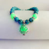 Bracelet Charme Lotus Luminescent