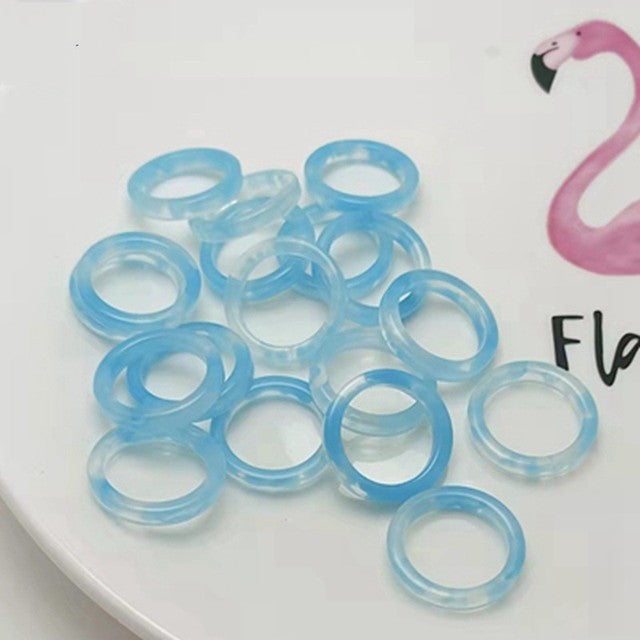Acryl | Bague accessoire en résine acrylique