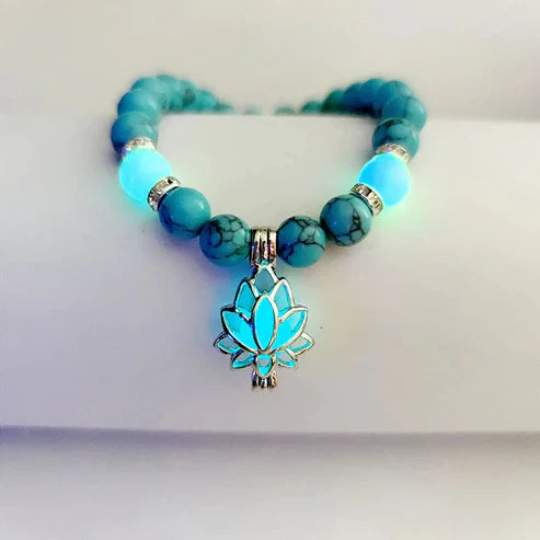 Bracelet Charme Lotus Luminescent