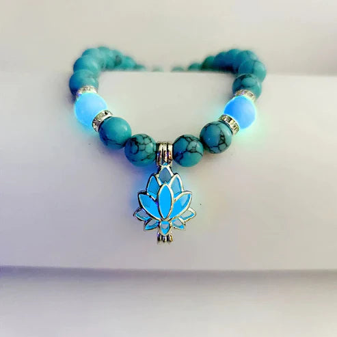 Bracelet Charme Lotus Luminescent